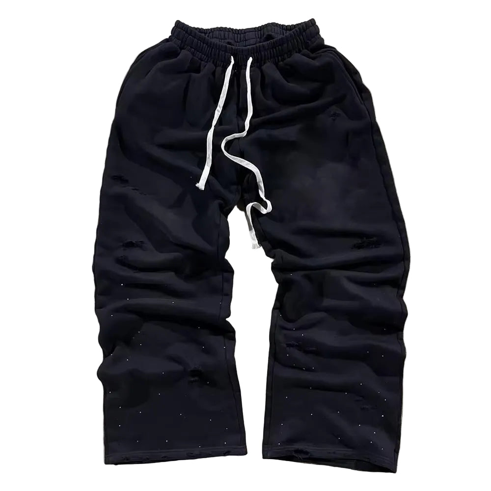 Distressed Baggy Sweats
