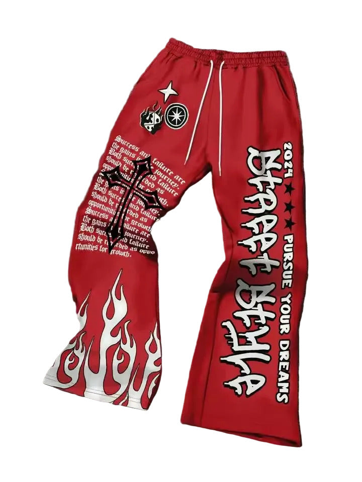 Pursue Your Dreams Flame Sweatpants