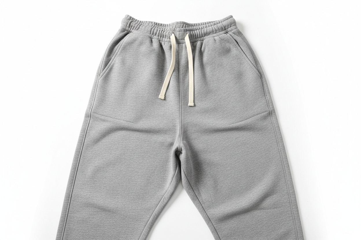 gray baggy sweats